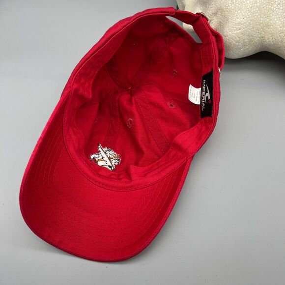 Lady Caddie Hat Womens Adult One Size Adjustable Red 2013 Golfing Golfer - Picture 5 of 6